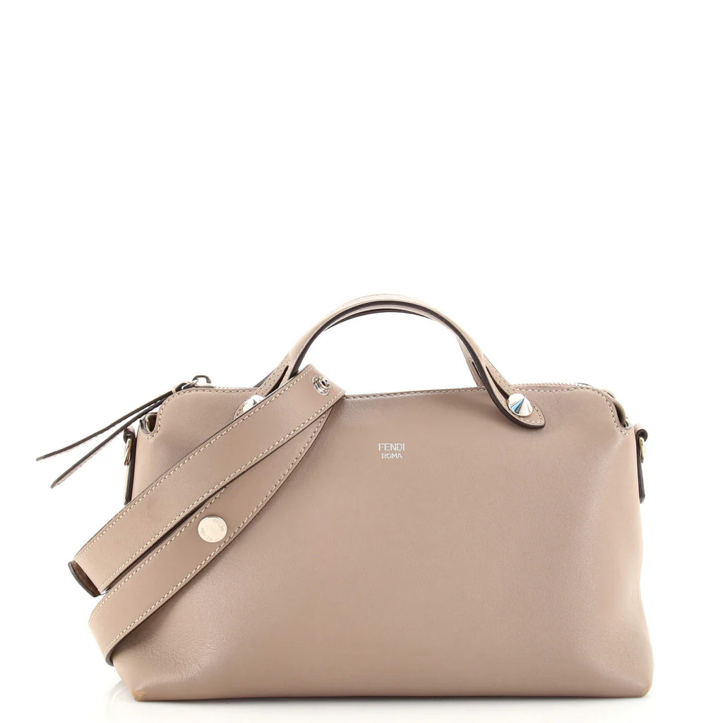 Fendi By The Way Satchel Calfskin Small Neutral 1419111 | Rebag