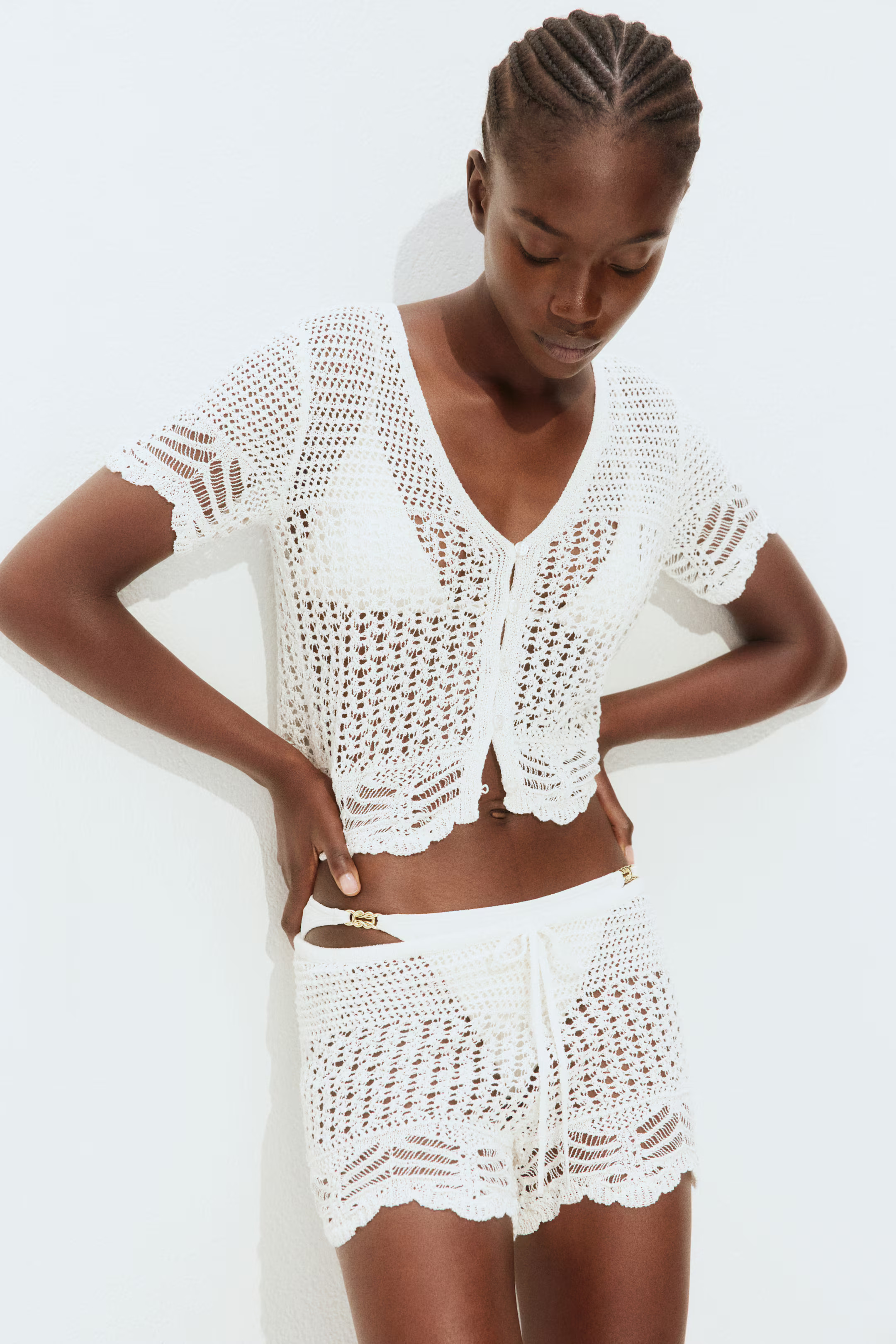 Crochet-look beach top | H&M (UK, MY, IN, SG, PH, TW, HK)
