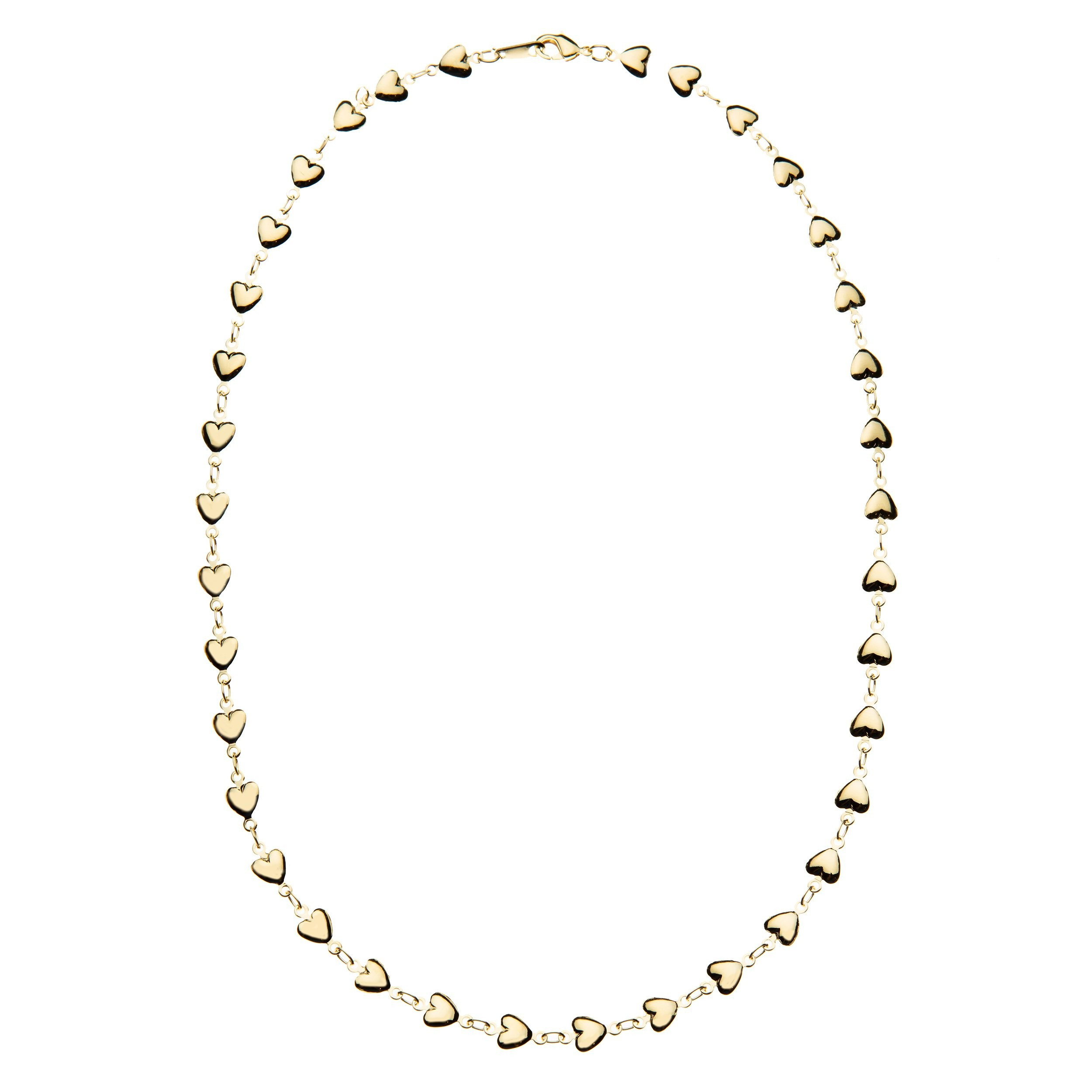 LOVE Heart Chain Necklace | Jane Win