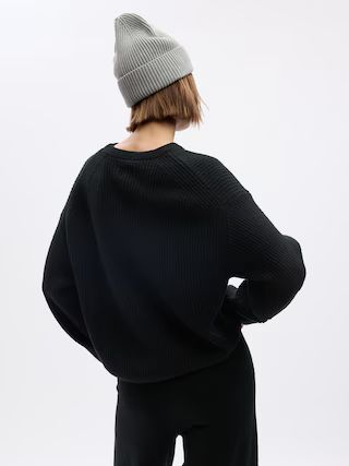 CashSoft Shaker-Stitch Relaxed Sweater | Gap (US)