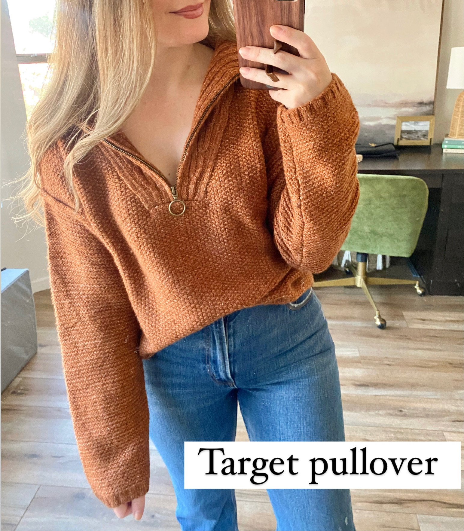 Target pullover. Fall outfit. 

#LTKsalealert #LTKunder50 #LTKSeasonal