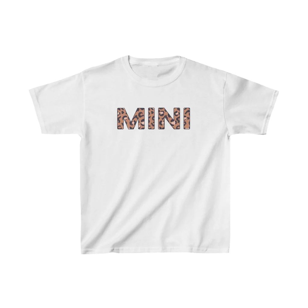 Mini Leopard Print Kids Tee | Always Stylish Mama