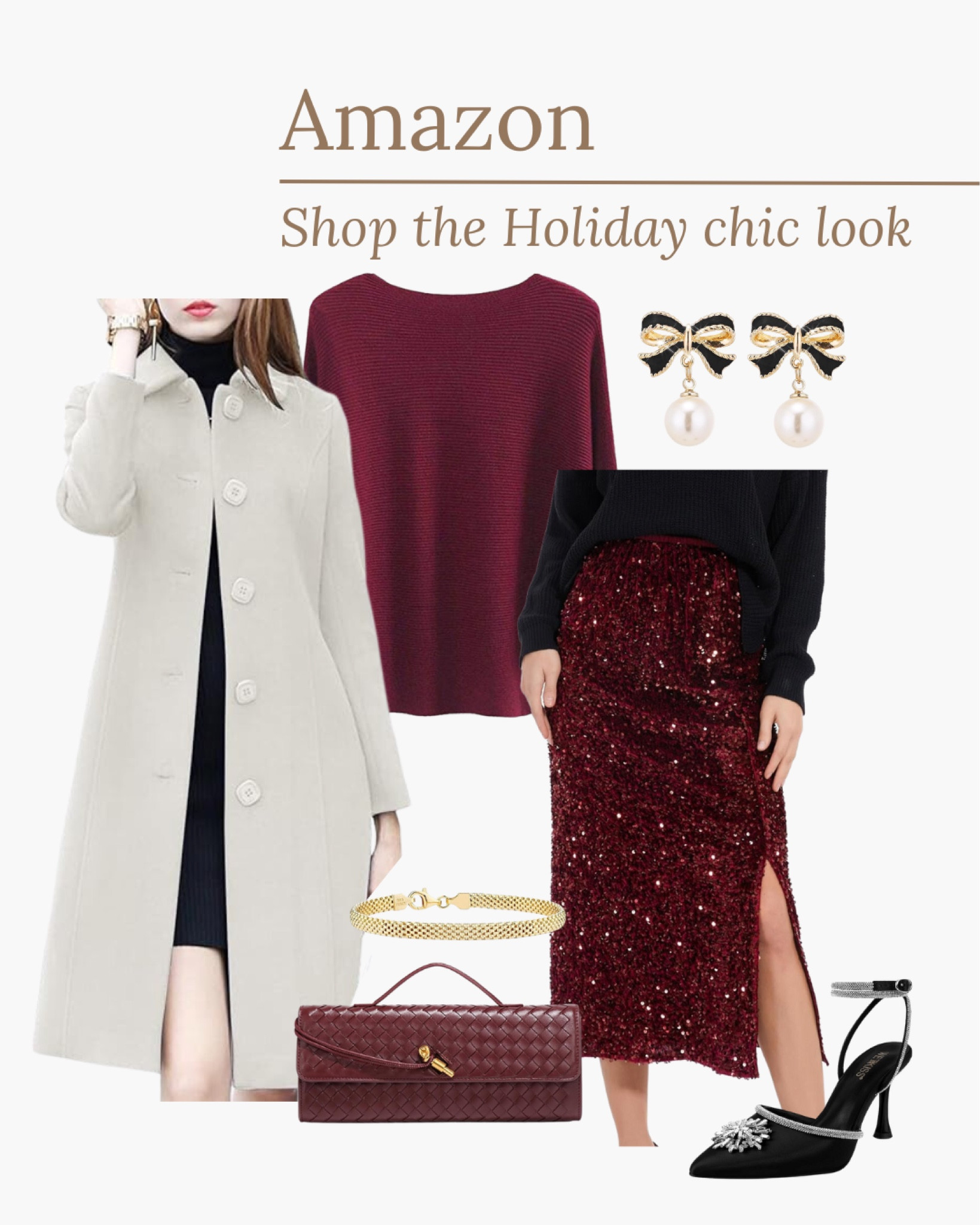 Shop the Amazon Holiday chic look

#amazonfashion #holidayoutfit #winterstyle #holidaystyle #winterfashion #holidaypartyoutfit#LTKStyleTip

#LTKSeasonal #LTKHoliday