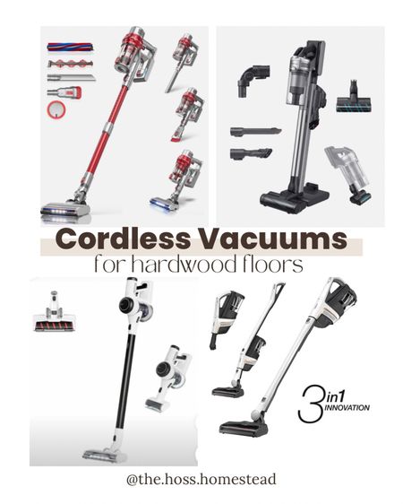 Currently shopping for a cordless vacuum + hand vacuum combo that is suited for hardwood floors. Four great choices from my research tagged here with the best price found! 

#LTKsalealert #LTKxPrimeDay #LTKhome