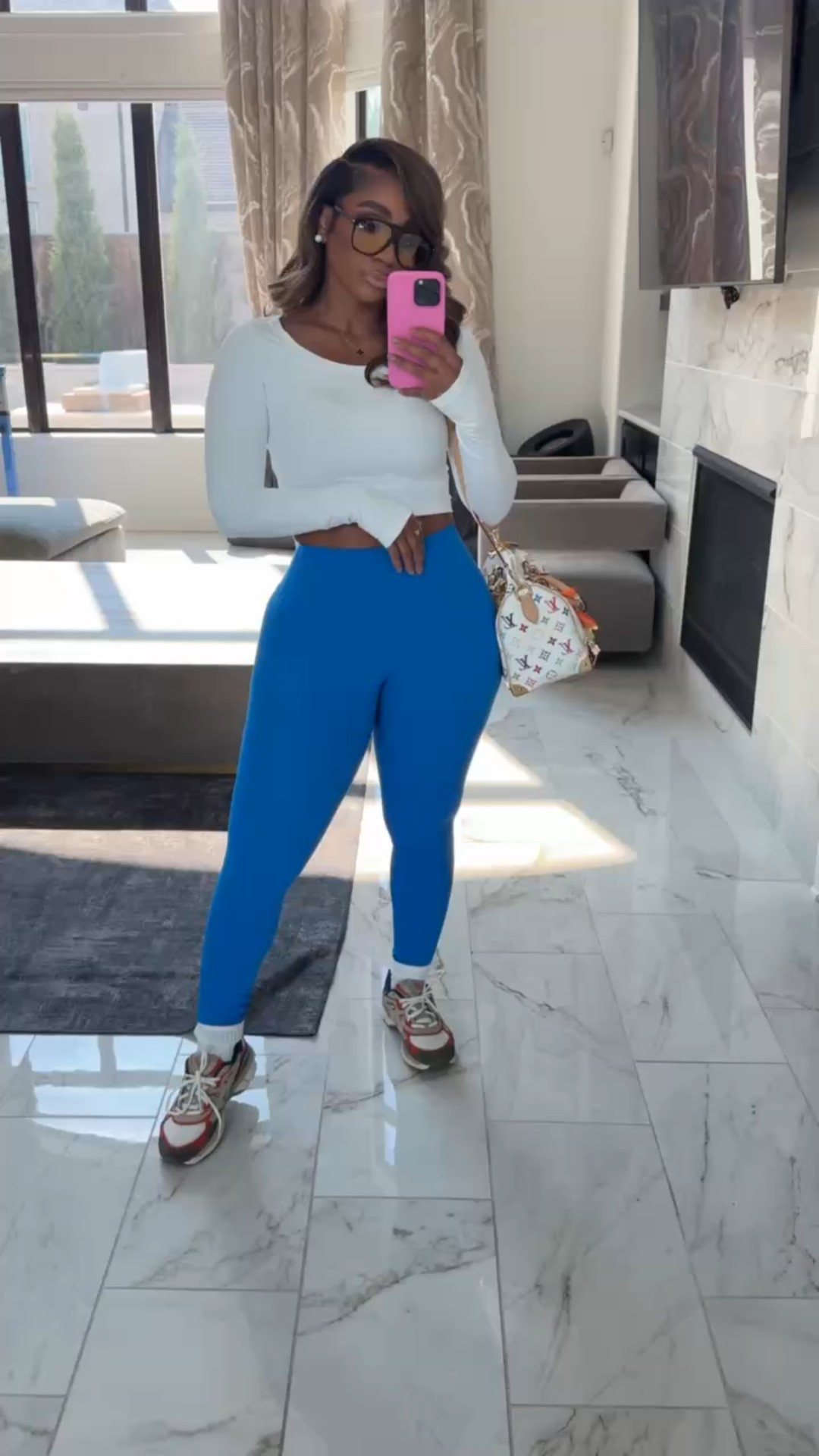 Amazon activewear set OOTD! Leggings and top are comfortable! 

#LTKootd #LTKActive