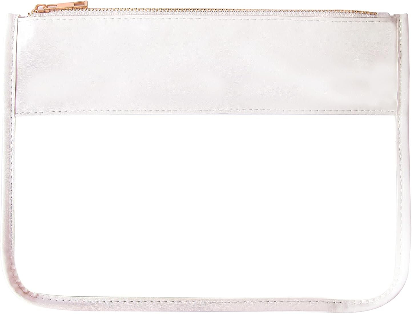 SUEBONI Makeup Bag Waterproof Leather Cosmetic Bag Toiletry Bag,DIY Chenille Letter Bag Nvlon Cle... | Amazon (US)