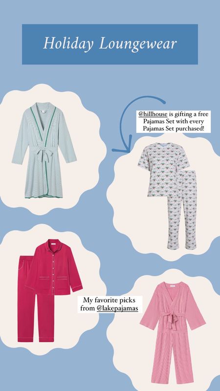 My picks for cozy holiday loungewear and pajamas!

#LTKunder100 #LTKSeasonal #LTKHoliday