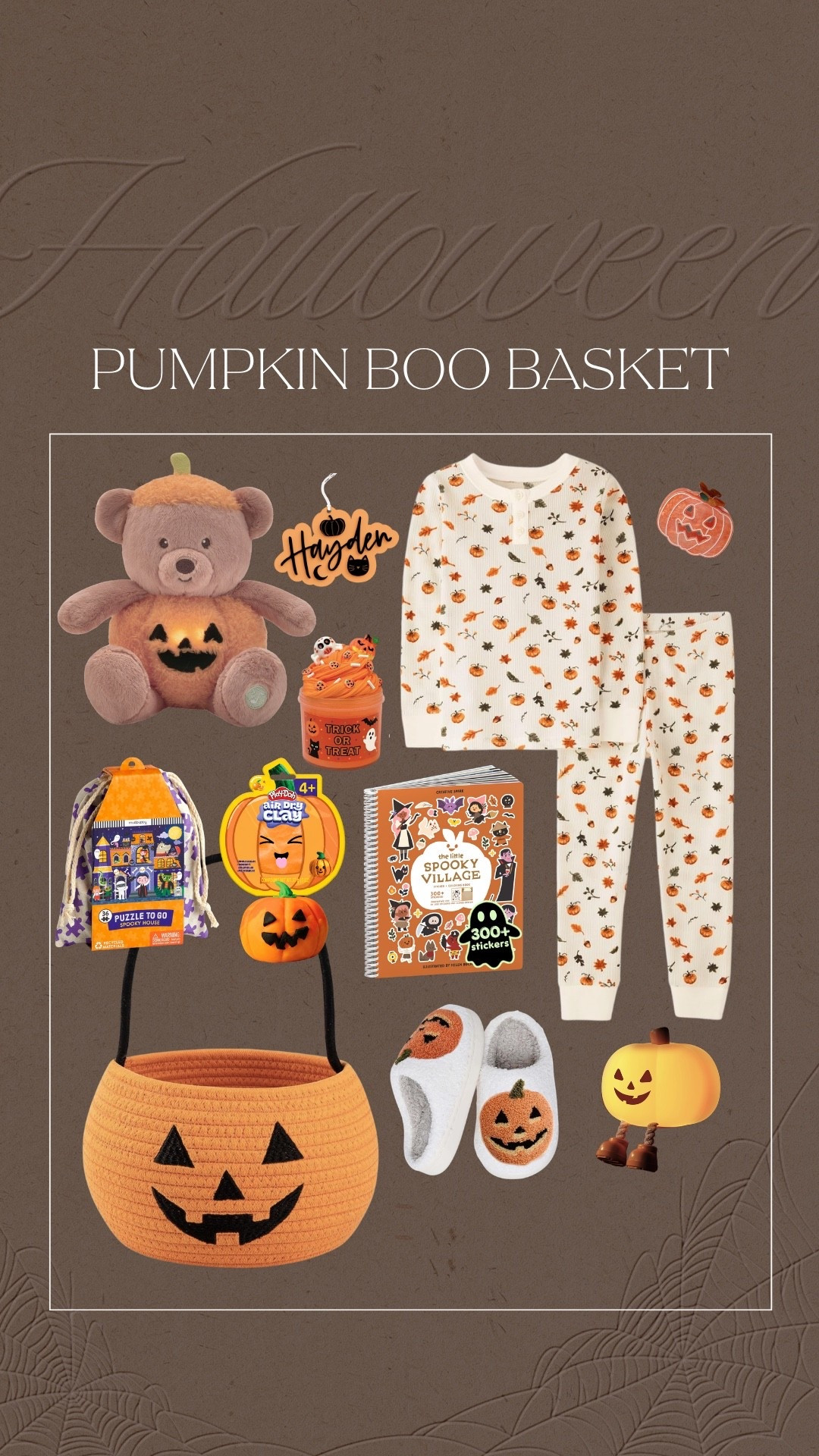 The cutest pumpkin themed boo basket 🎃 

#boobasket #fallbasket #kidshalloween #pumpkinpjs #teddybearpumpkin #halloweengiftidea

#LTKSeasonal #LTKmomlife #LTKKids