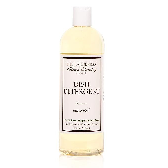 The Laundress - Dish Detergent, Unscented Liquid Soap for Sink Washing & Dishwasher, 16 fl oz | Amazon (US)