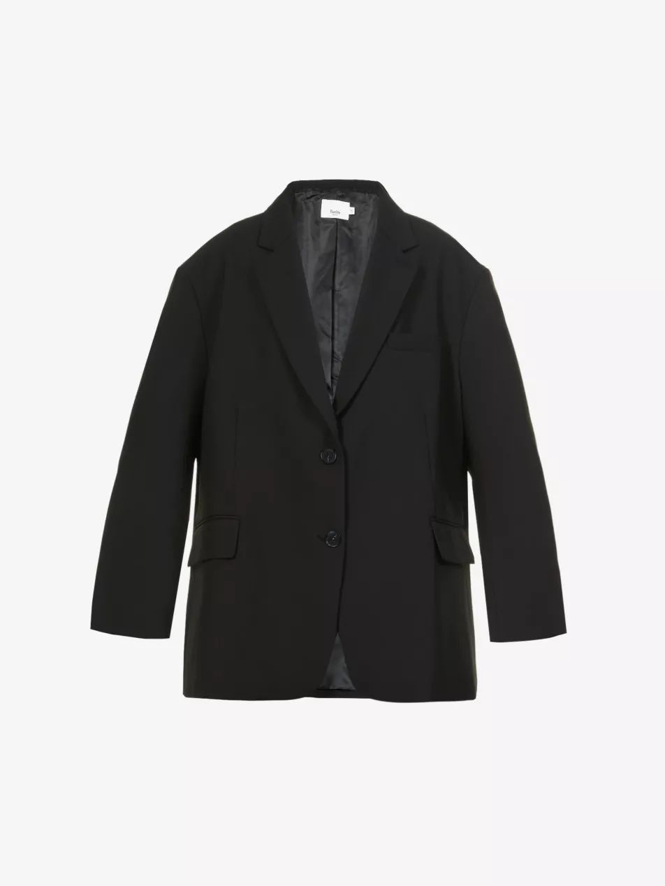 Bea oversized stretch-woven blazer | Selfridges