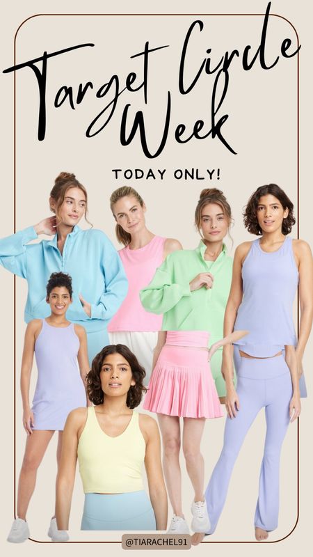 Target has such cute activewear! Linked cute spring colors that are all 30% off for Circle Week 

#LTKfitness #LTKsalealert #LTKxTarget