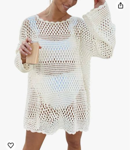 Be spring break and summer ready with this cute bathing suit coverup. Currently 20% off  

#LTKSeasonal #LTKsalealert #LTKswim