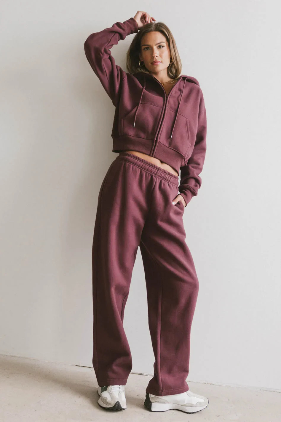 Ezra Sweatpants in Burgundy | Böhme US