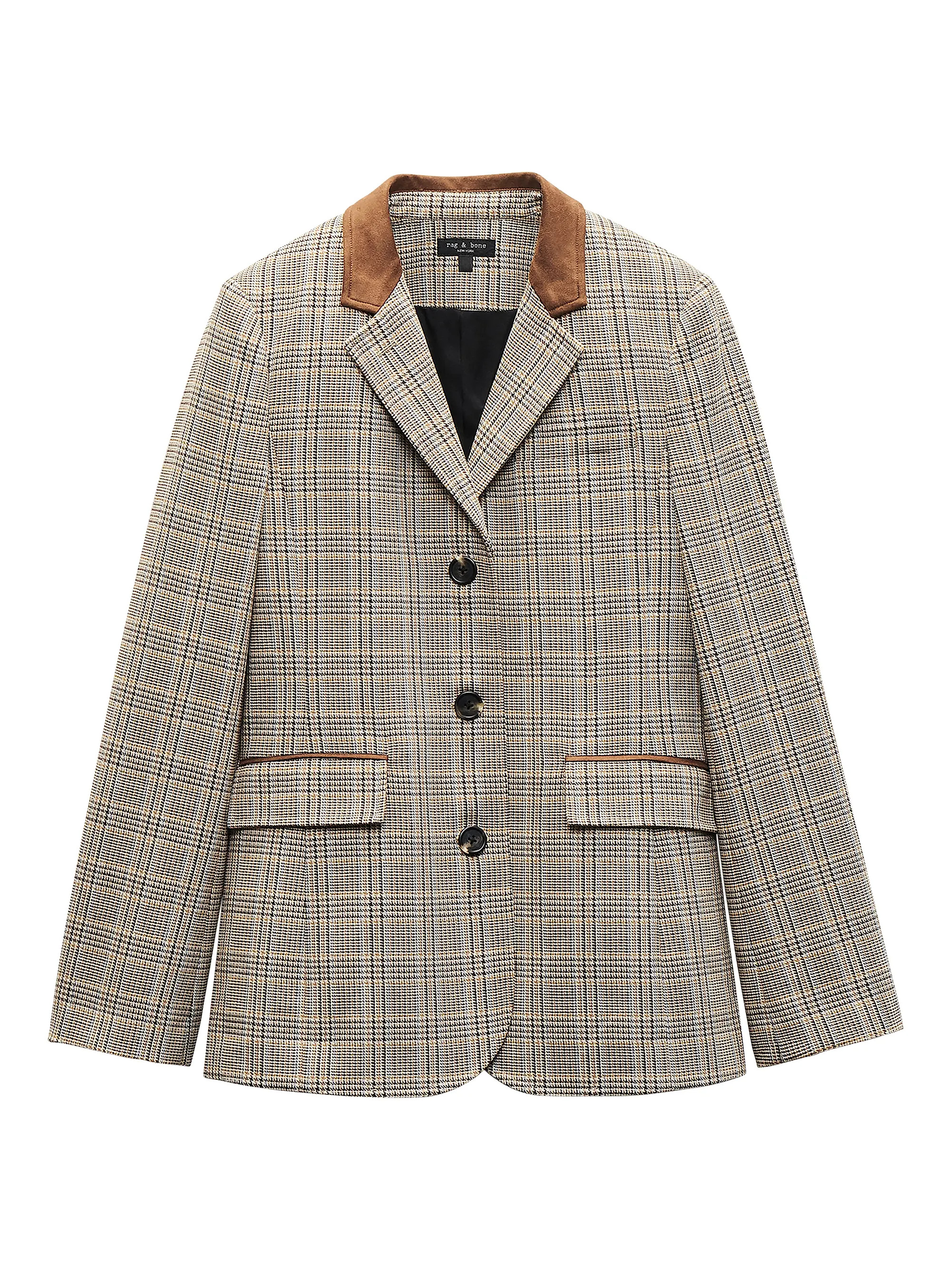 rag & bone Evia Plaid Blazer | Saks Fifth Avenue | Saks Fifth Avenue