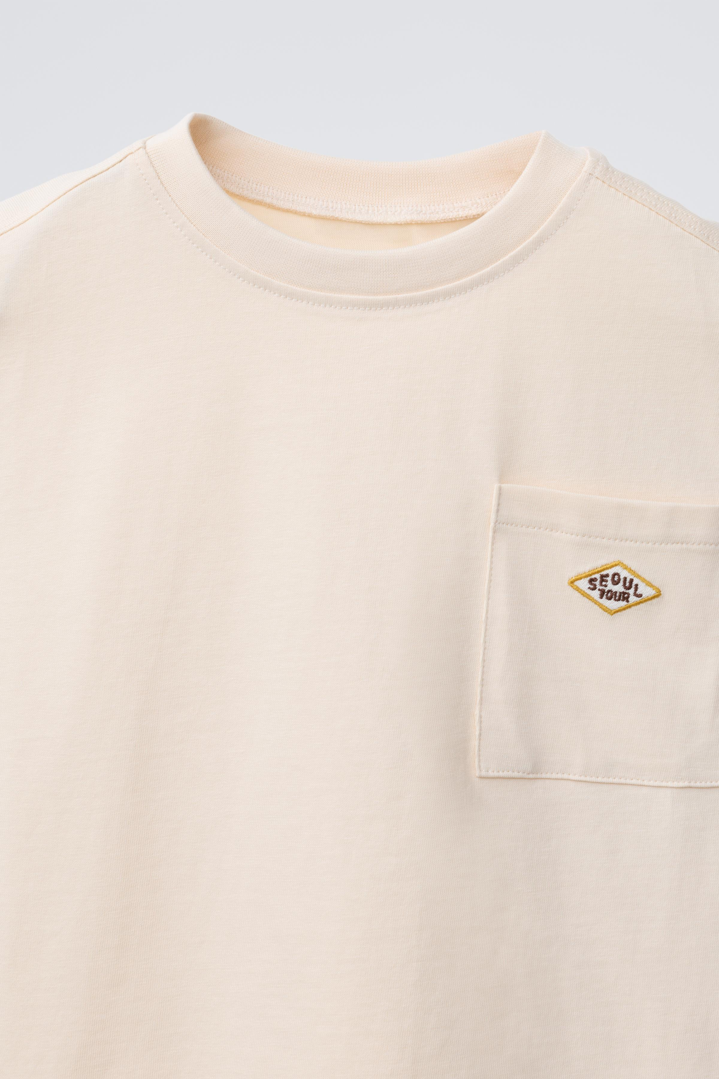 PATCH POCKET T-SHIRT | Zara US