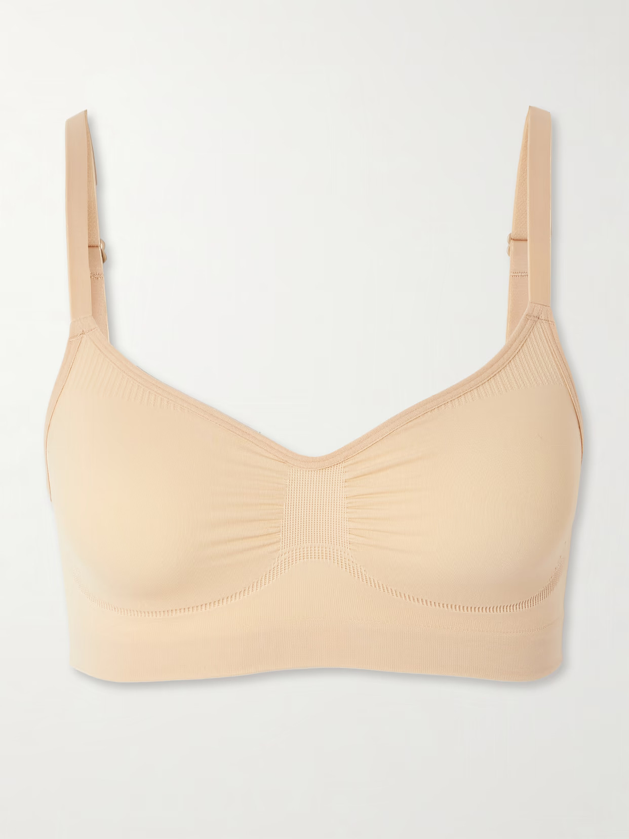 SKIMS - Seamless Sculpt Bralette - Sand | NET-A-PORTER (US)
