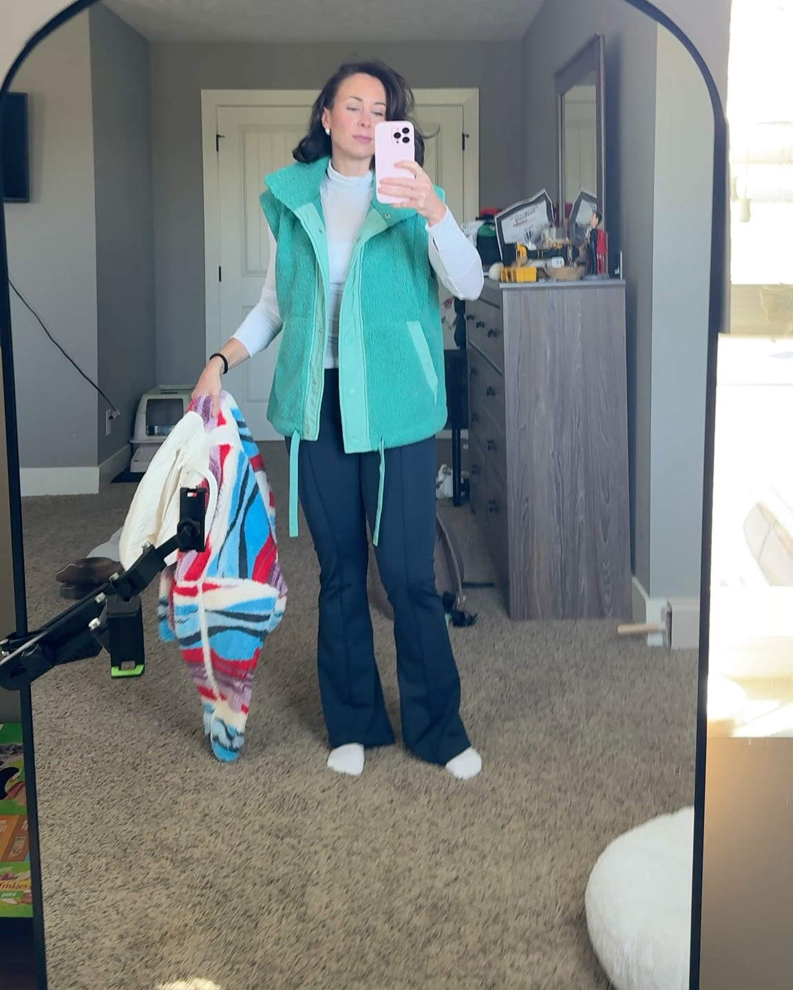 I went with the real number! 

All in motion pants size Small
Aerie turtleneck size Small
Joylab vest size Small (I could size down)

#target #joylab #vest #aerie 

#LTKStyleTip #LTKActive #LTKSeasonal