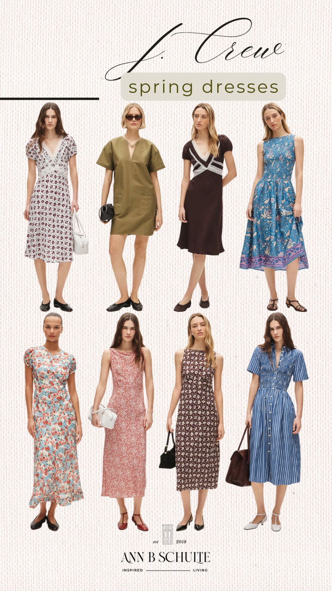 Spring’s calling and J.Crew dresses are answering floaty, fresh, and made for every sunshine moment ahead. 🌸☀️💃
#JCrew #SpringStyle #SpringDresses #OOTD #StyleInspo #FashionFinds #WeekendVibes #JCrewStyle #DressEdit #WardrobeRefresh 

 #LTKootd