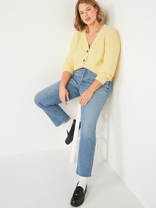 Brushed Shaker-Stitch Cardigan Sweater for Women | Old Navy (US)