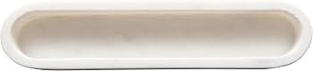 Creative Co-Op White Marble Cracker Dish Large | Amazon (US)