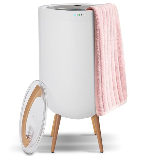 Warmder Towel Warmer, 25L Towel Warmer Bucket for Bathroom - Speaker & Ambient Light, Adjustable Timer, Auto Shut-Off, Fits Up to Two Large 40x70 Towels, Blanket Robes Pjs, Ideal Gift | Amazon (US)