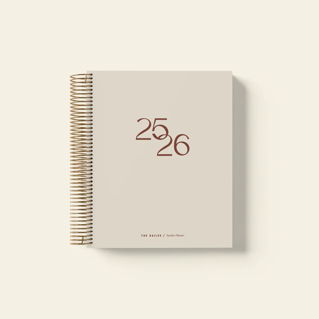 2025-2026 Teacher Planner | The Dailee