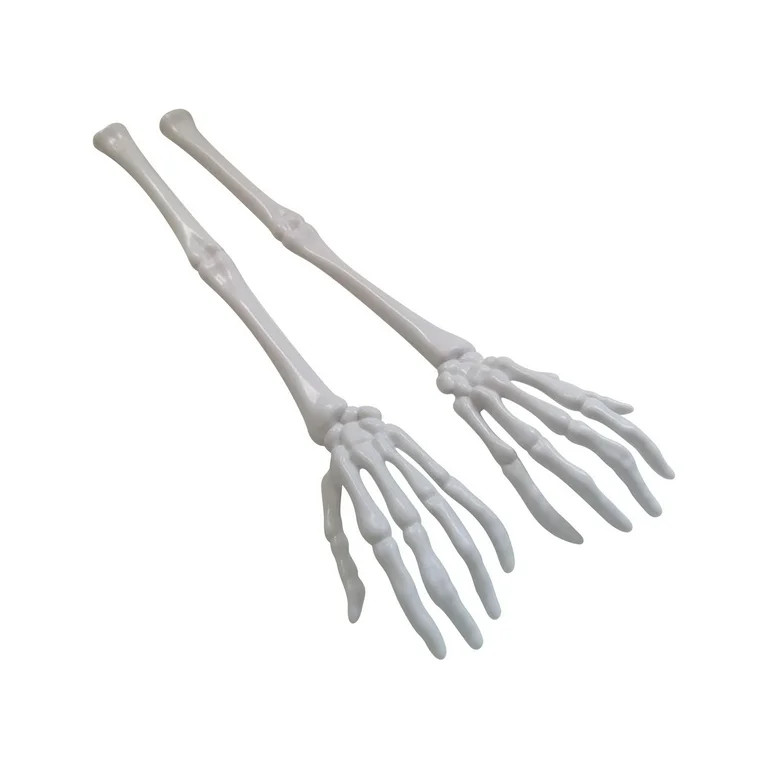 MERILER Halloween Skeleton Hand Stirring Spoons - Set of 2 for Food Service and Spooky Outdoor Ve... | Walmart (US)