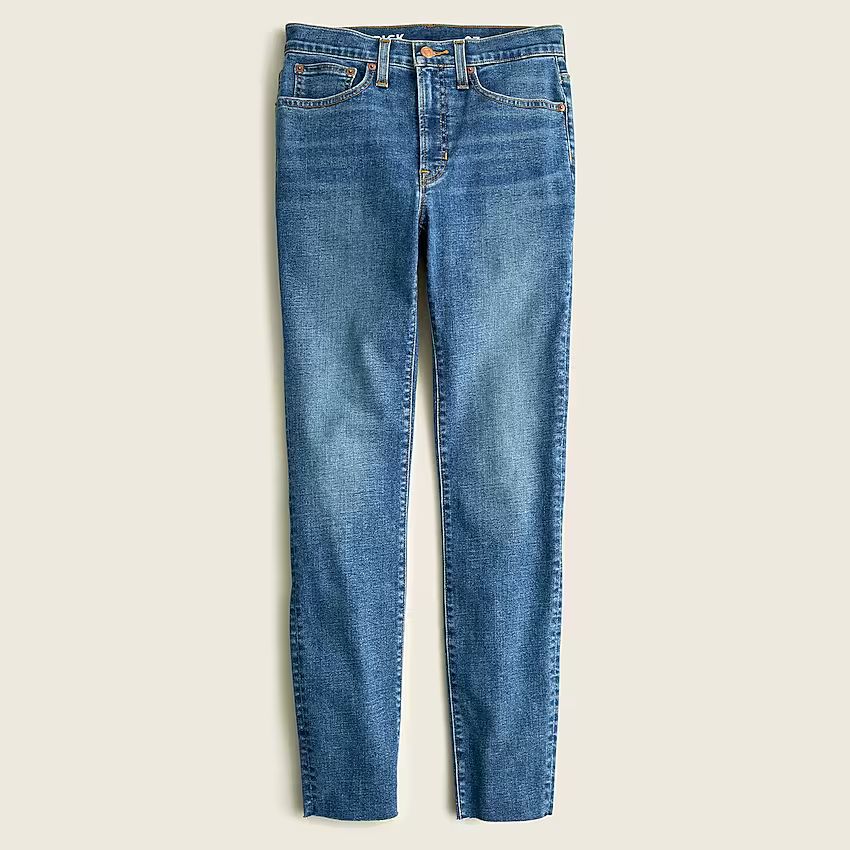 Petite 9" high-rise toothpick jean in Hester wash | J.Crew US