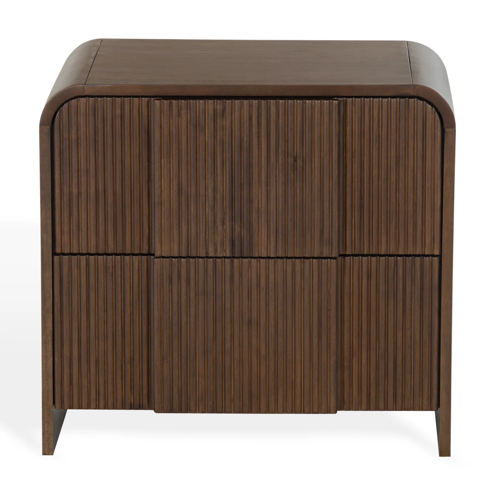 Vitale Reeded Wood 26" Nightstand | Joss & Main