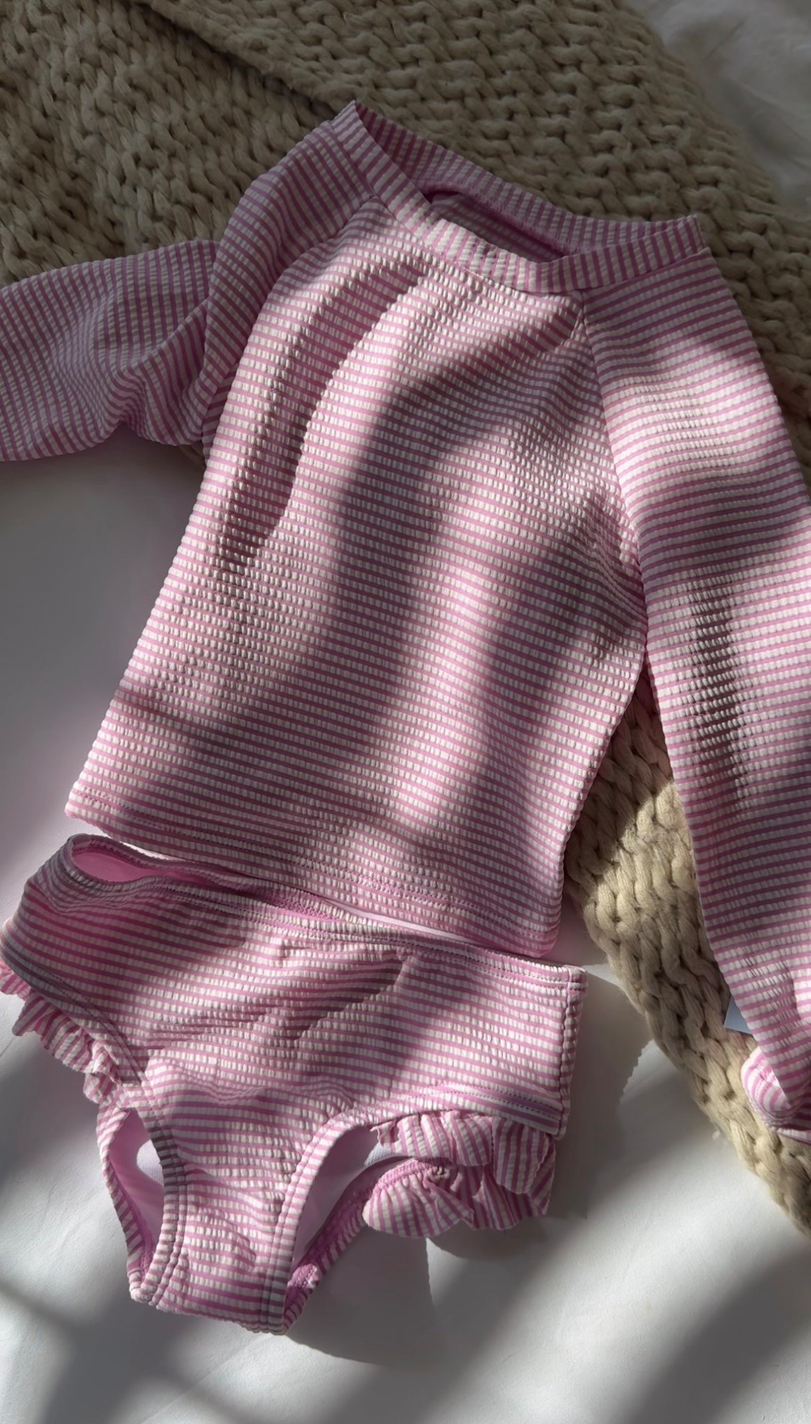 Toddler girl long sleeve swimsuit only $16 ☀️

#LTKKids #LTKmomlife #LTKSwim