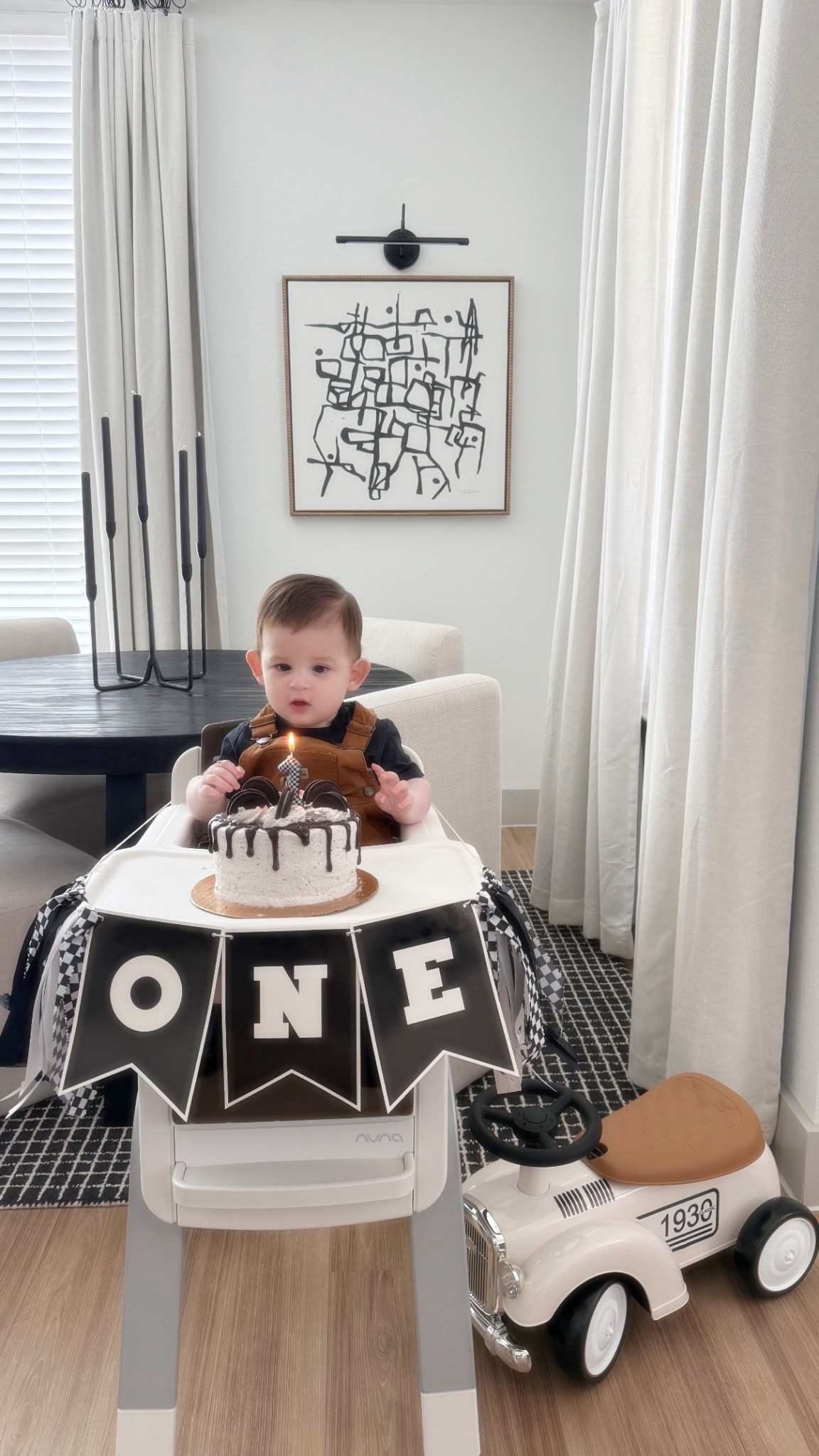 It’s Fun To Be One 🏁🎂🤍🎈🎼

#LTKBaby #LTKdayinmylife #LTKHome