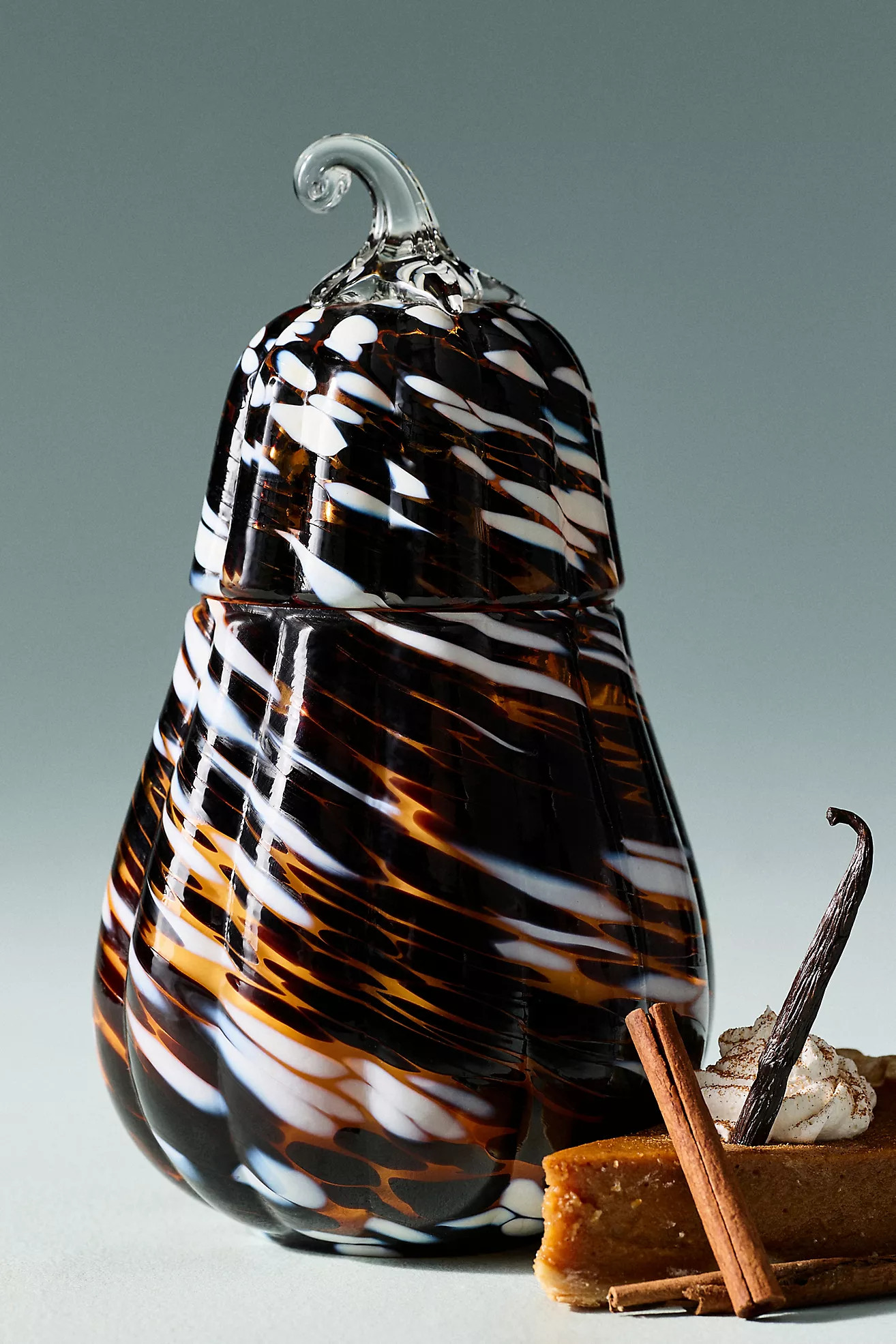 Pumpkin Sweet Vanilla Figural Gourd Glass Candle | Anthropologie (US)
