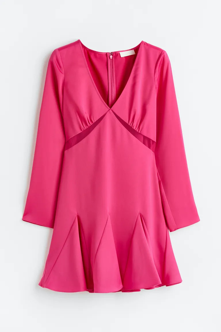Crêped Satin Dress | H&M (US + CA)