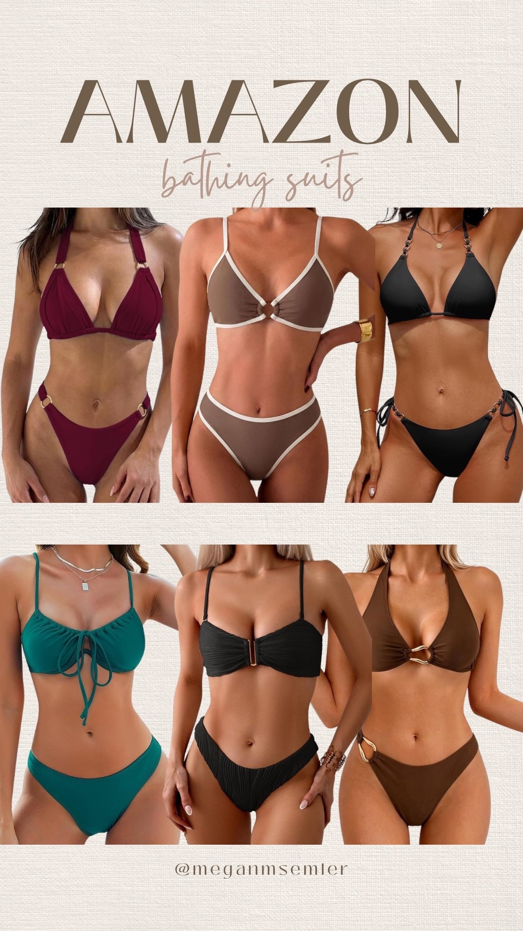 Amazon bathing suits

#LTKgrwm #LTKootd #LTKSwim