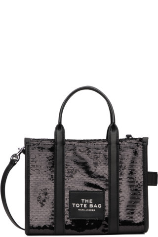Black 'The Sequin Mini' Tote | SSENSE