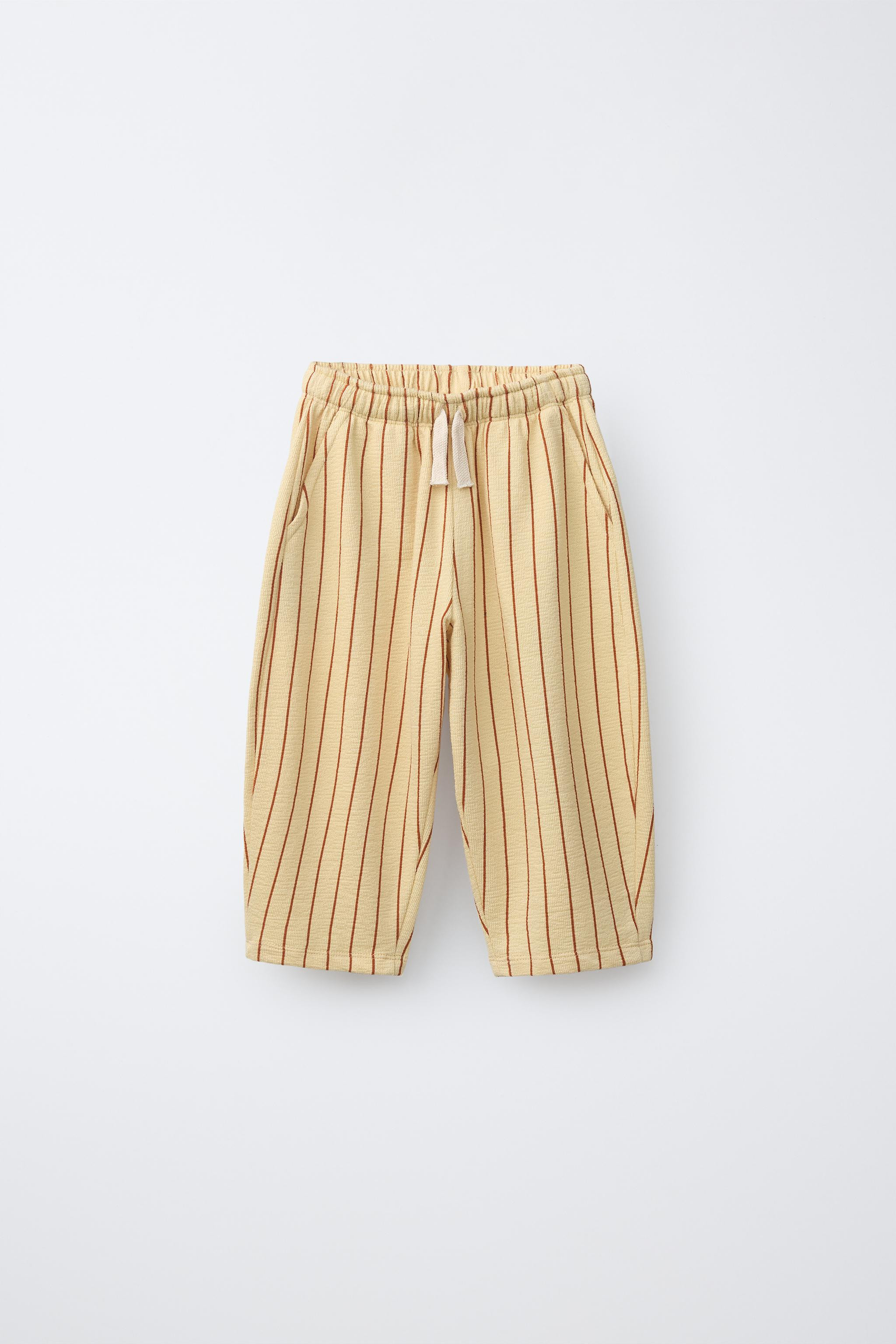 STRIPED BALLOON PANTS | Zara US