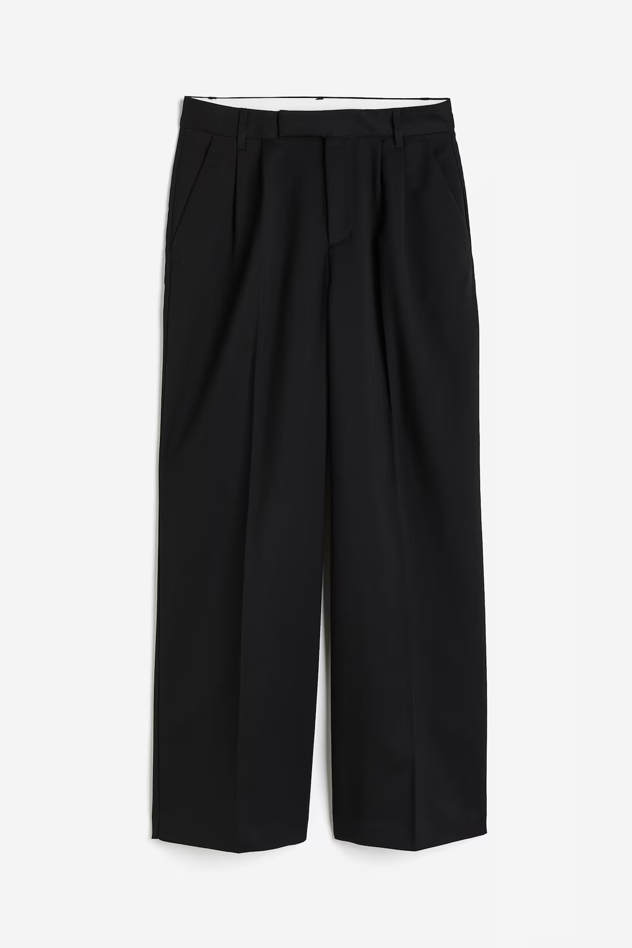 Tailored trousers - Black - Ladies | H&M GB | H&M (UK, MY, IN, SG, PH, TW, HK)