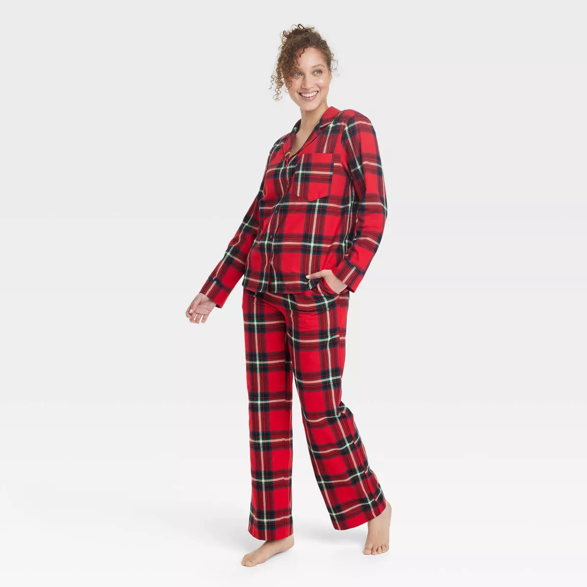 Women's Flannel Pajama Set - Stars Above™ | Target