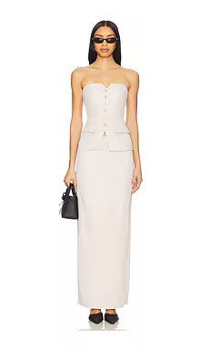 ALL THE WAYS Marta Skirt Set in Stone from Revolve.com | Revolve Clothing (Global)