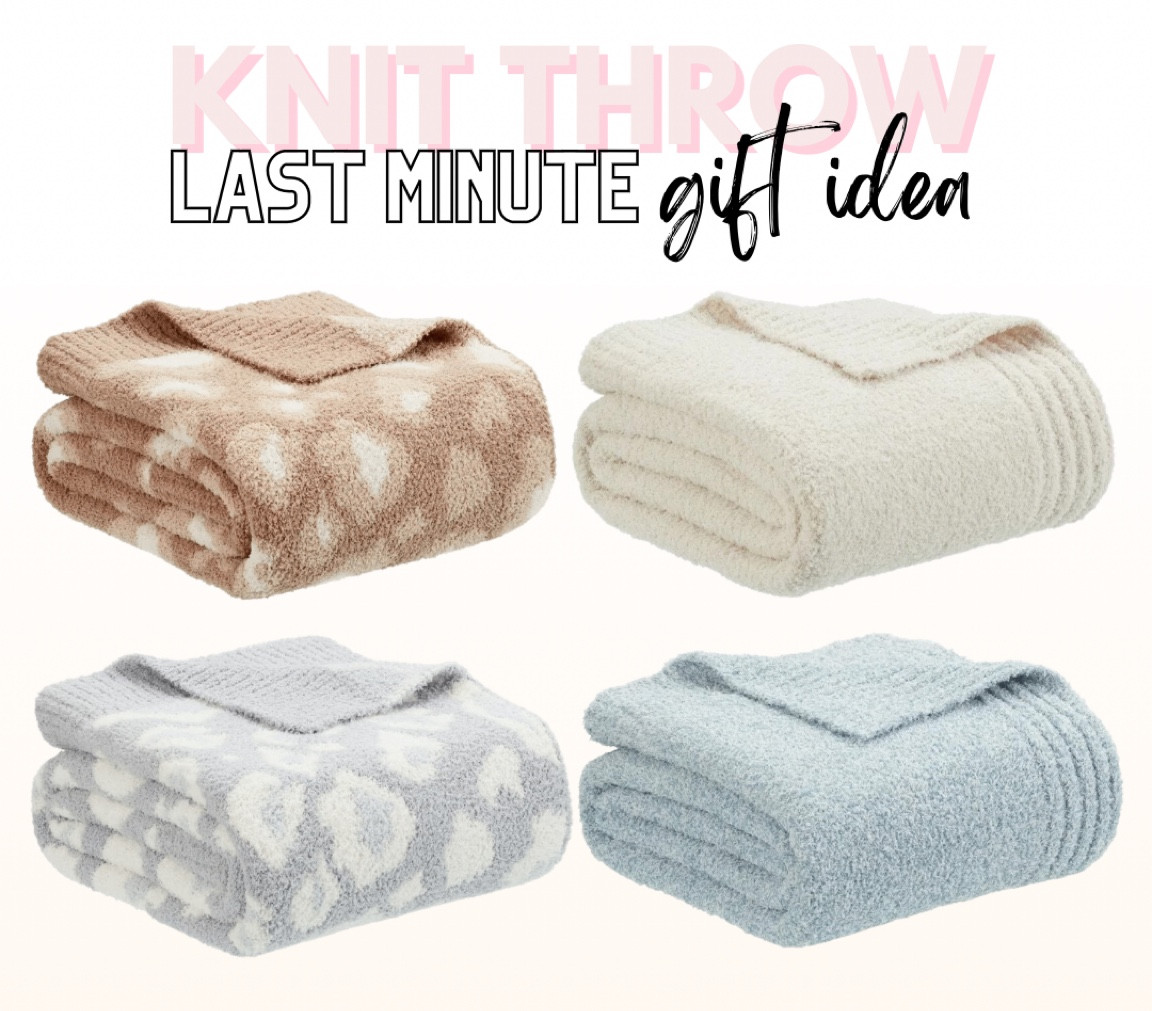 Walmart knit throw, last minute gift idea, Walmart finds, gifts for her, gift guide 

#LTKFind #LTKHoliday #LTKGiftGuide