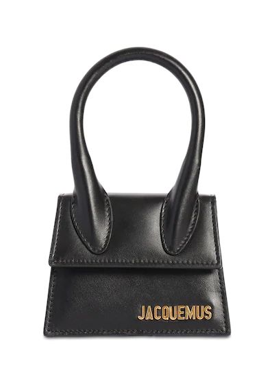 Jacquemus - Le chiquito leather top handle bag - Black | Luisaviaroma | Luisaviaroma