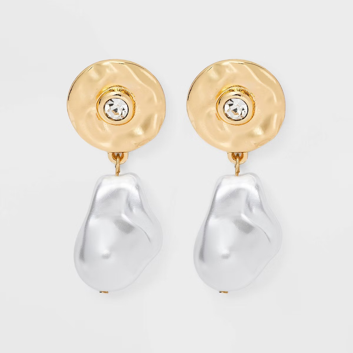 SUGARFIX by BaubleBar Pearl Drop Earrings - Gold | Target