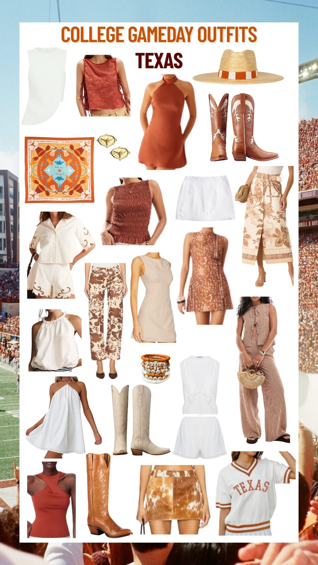 Texas Gameday Outfit

#LTKU #LTKTravel #LTKFindsUnder100
