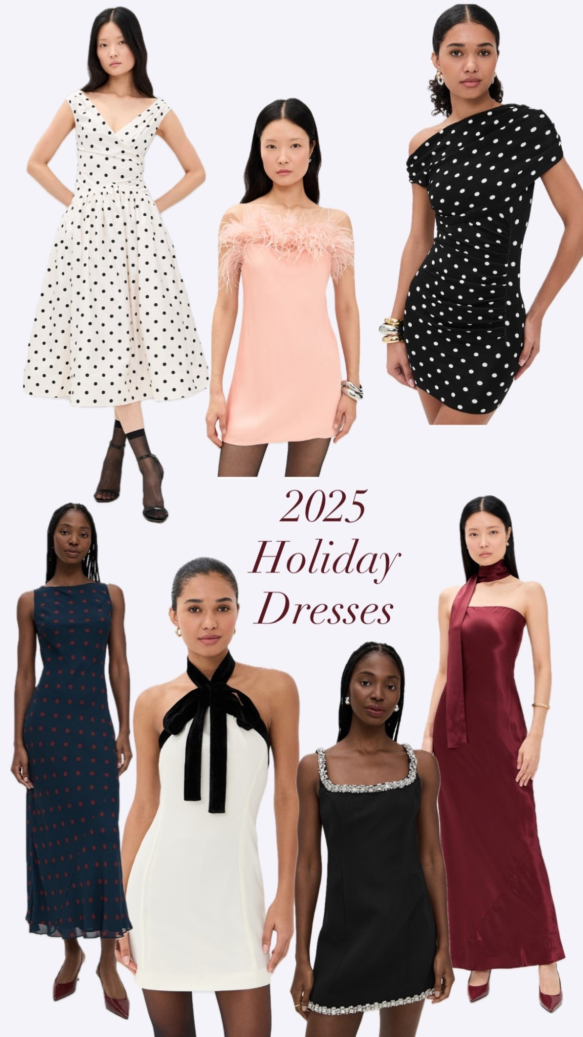 Holiday Parties outfit ideas from Found by Em