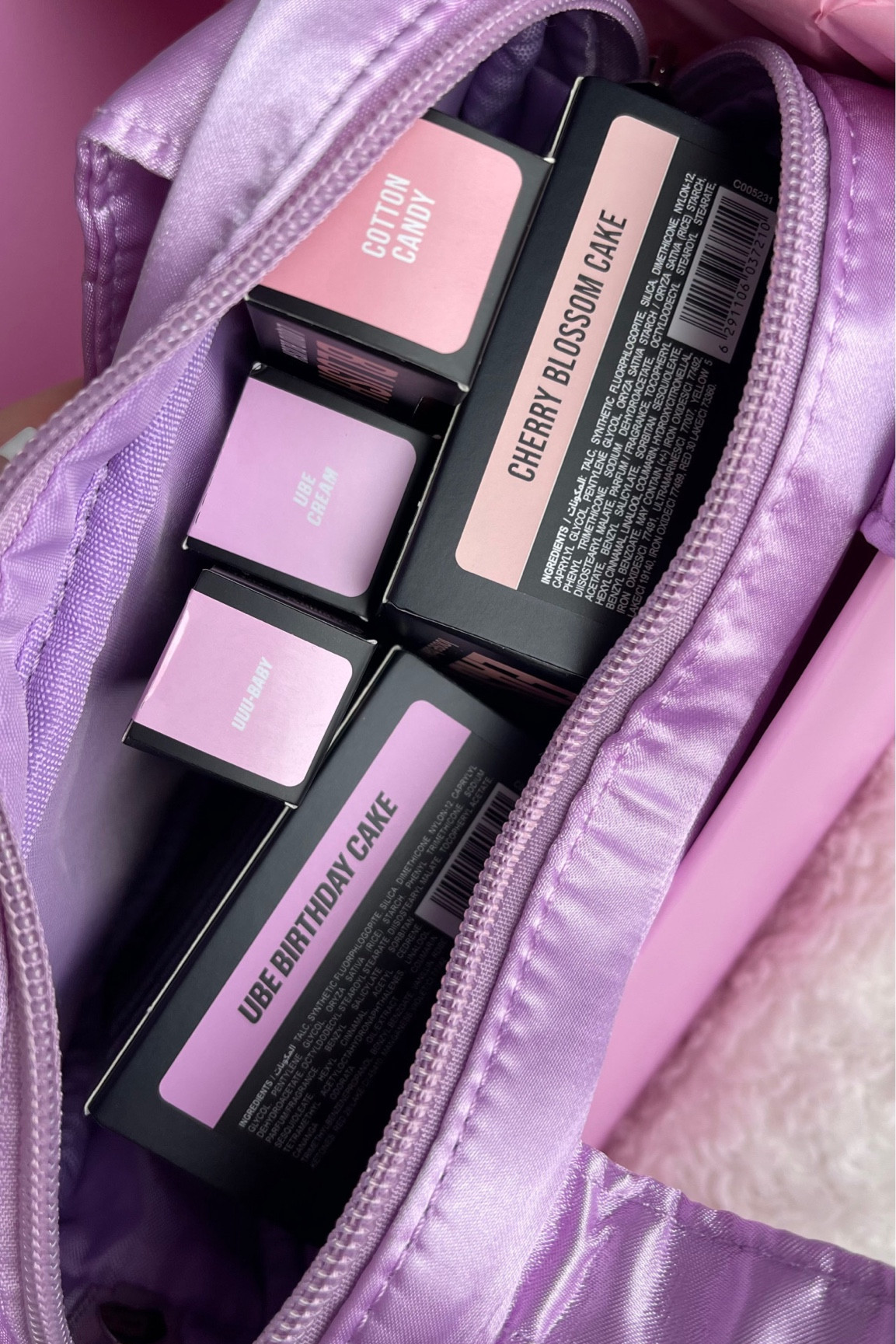 Huda Beauty Ube Obsession Collection 💜🎂 Electric Lilac 🪻💜 #hudabeauty #ubebirthdaycake #PRpackage 

#LTKBeauty