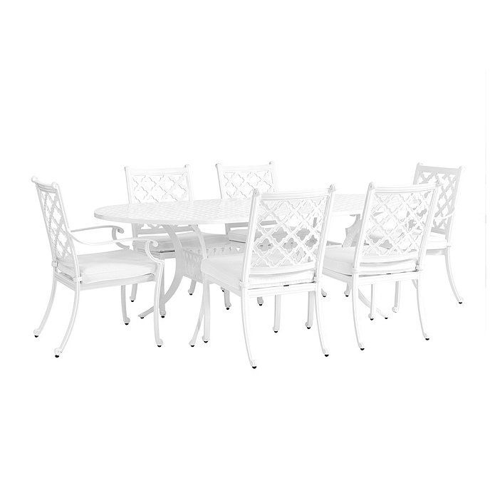 Maison 7-Piece Oval Dining Set with Cushions | Ballard Designs, Inc.