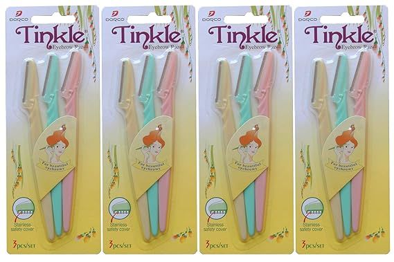 Tinkle Eyebrow Razor - 12 Pieces | Amazon (US)