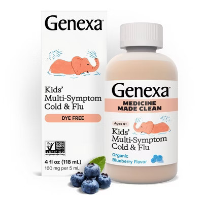 Genexa Kids' Multi-Symptom Cold & Stuffy Nose Liquid Relief - 4 fl oz | Target