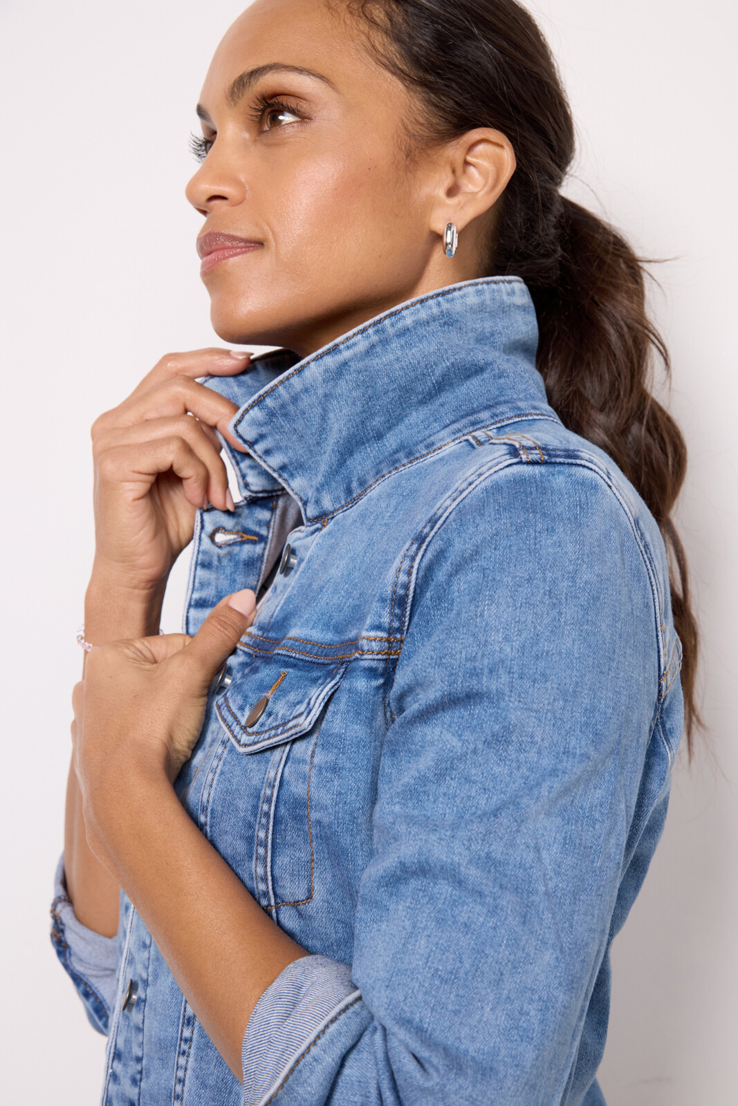 Julia Denim Jacket | Evereve