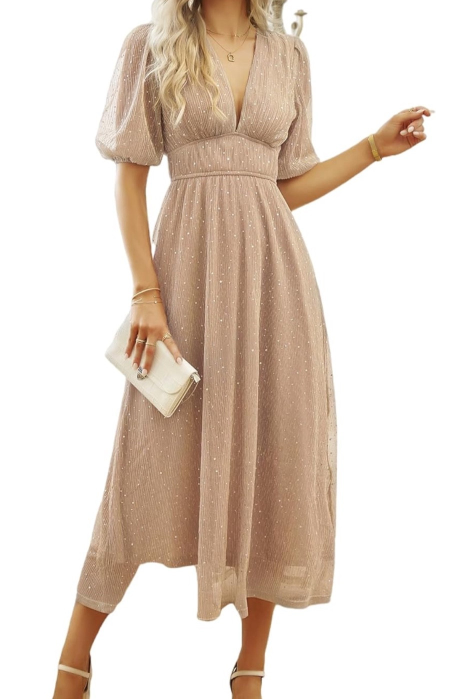 Champagne dress for new years or Christmas

#LTKSeasonal #LTKHoliday #LTKGiftGuide